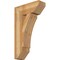Ekena Millwork Thorton Slat Rough Sawn Bracket, Western Red Cedar, 6"W x 18"D x 30"H BKT06X18X30THR06RWR - alternate 1